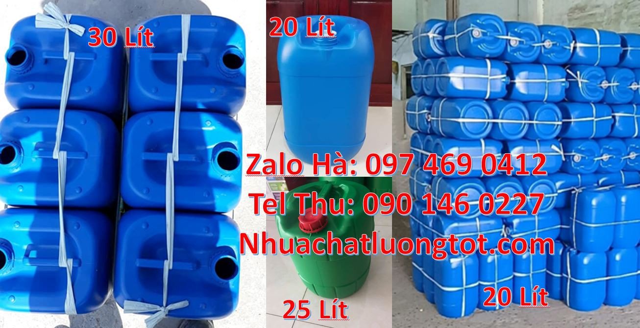 can nhựa 25l đựng rượu,can nhựa 20l đựng đầu ăn,can nhựa xanh giá rẻ