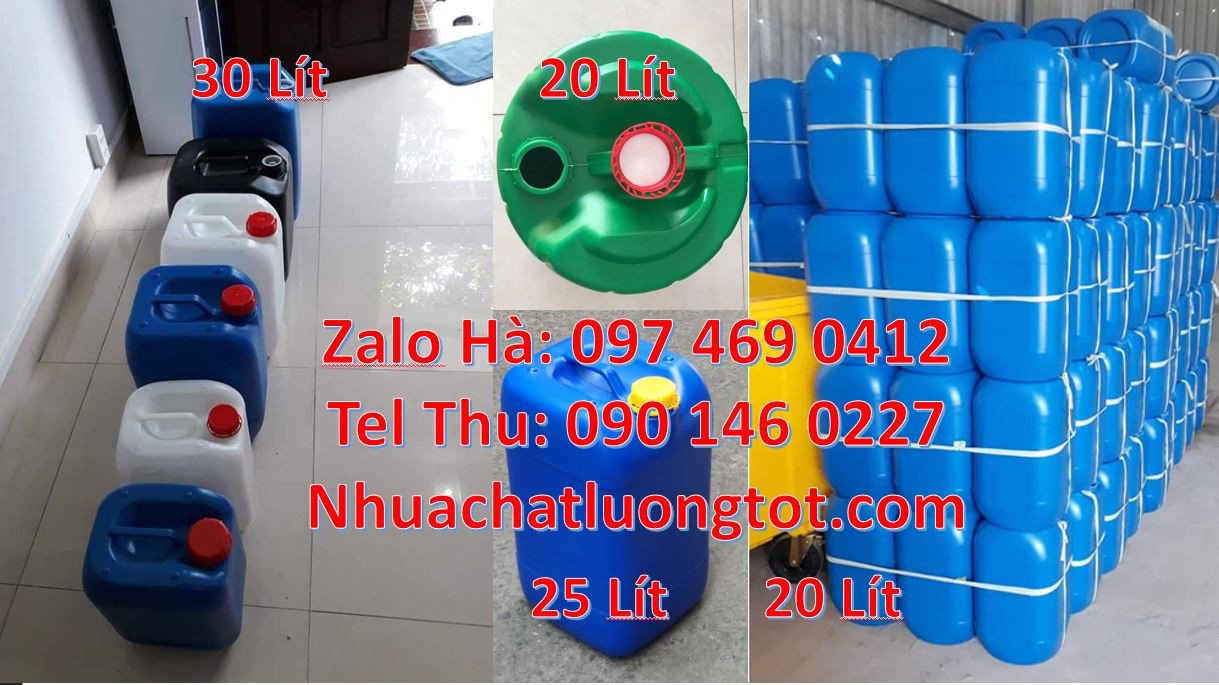 can nhựa 25l đựng rượu,can nhựa 20l đựng đầu ăn,can nhựa xanh giá rẻ