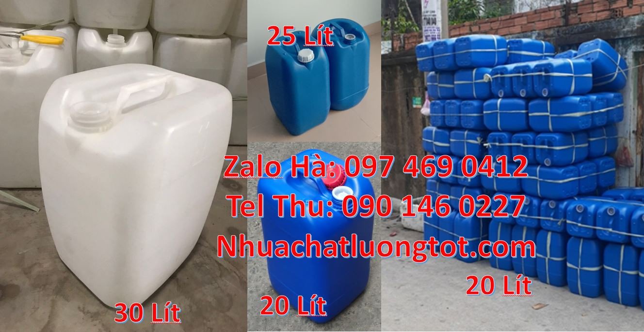 can nhựa 25l đựng rượu,can nhựa 20l đựng đầu ăn,can nhựa xanh giá rẻ