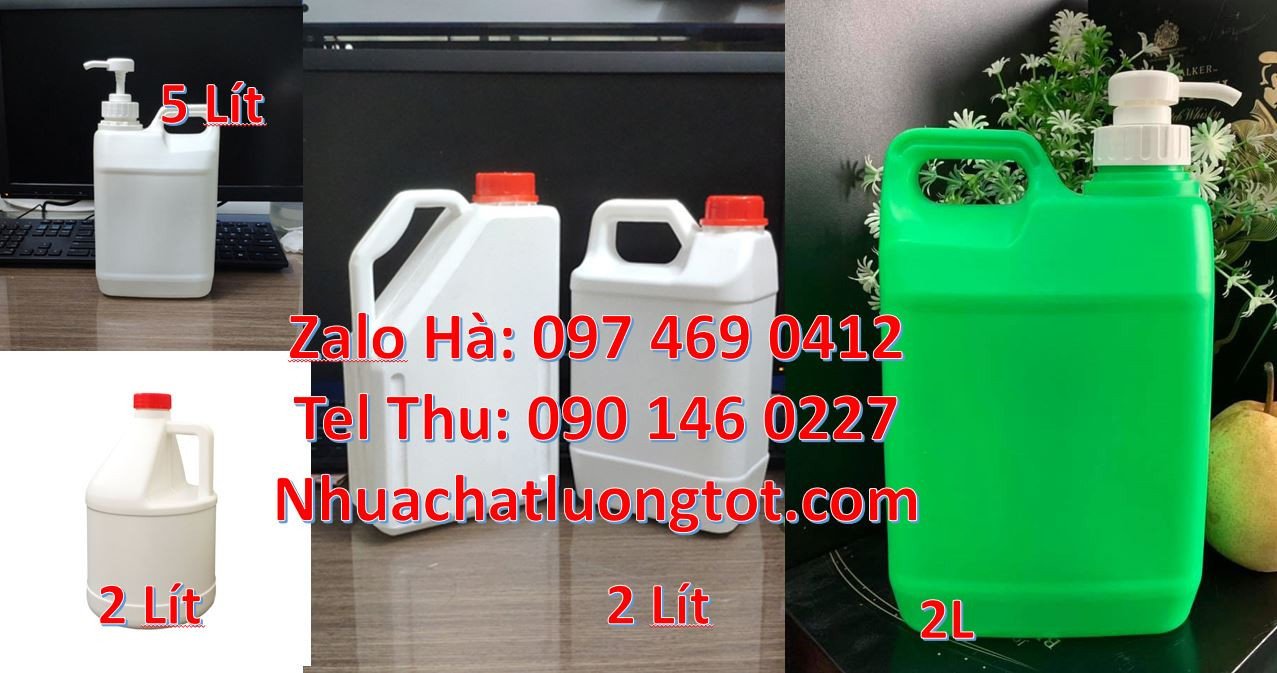 can nhựa 0.5l đựng mật mía,can nhựa 1l đựng nước mắm,can nhựa trắng xa