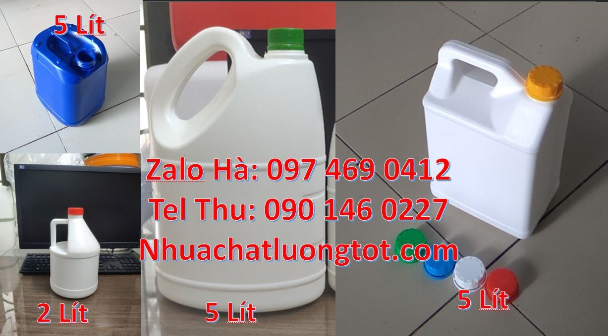 can nhựa 0.5l đựng mật mía,can nhựa 1l đựng nước mắm,can nhựa trắng xa