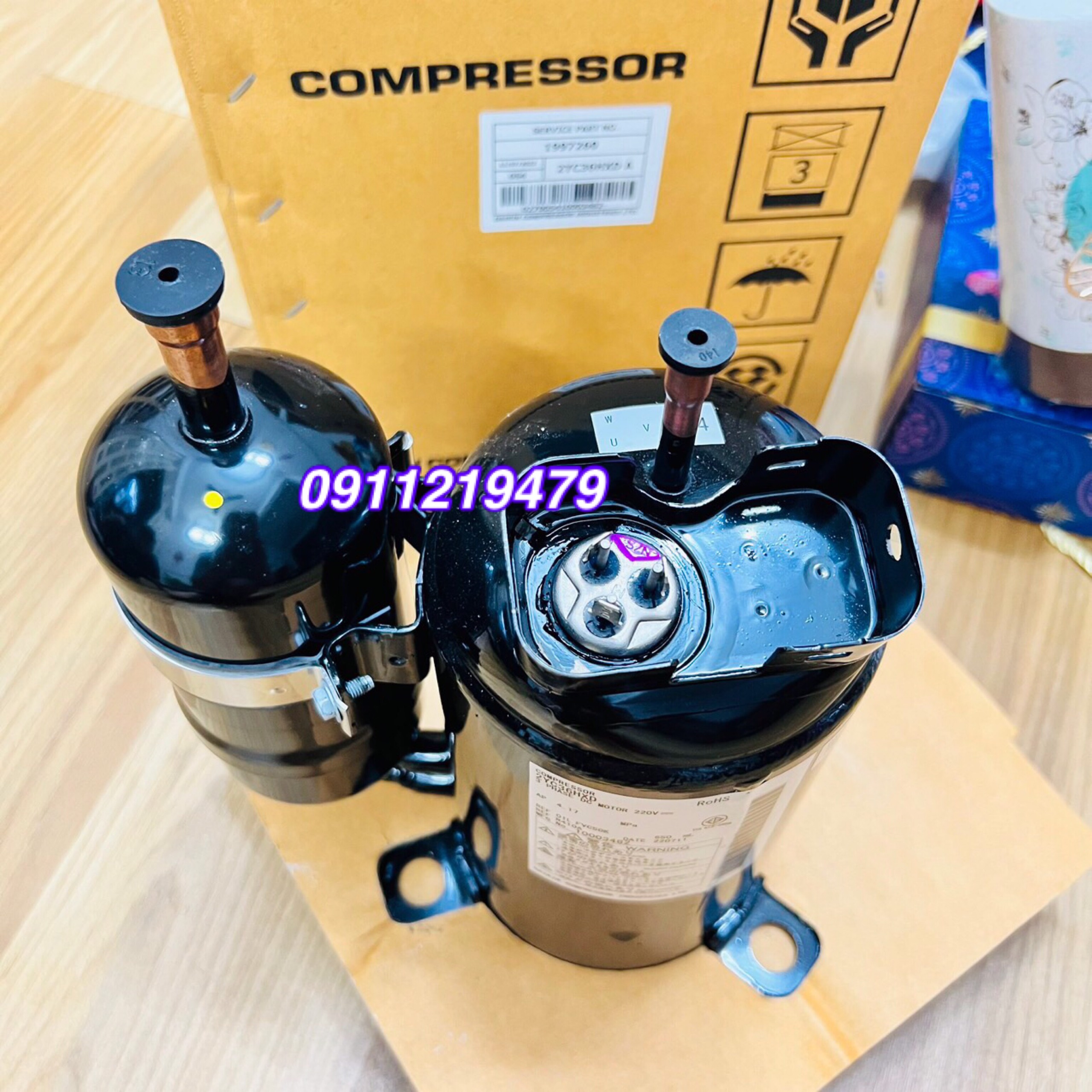 Máy nén lạnh Daikin 3hp Model 2YC36HXD tại tp.hcm