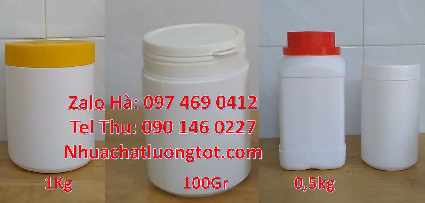 hũ vuông trắng 0.5kg,hũ 2k đựng xà phòng,hũ nhựa 1k đựng dầu ăn giá rẻ