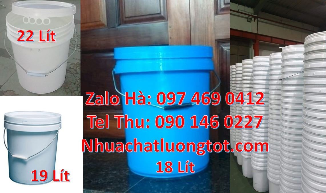 vỏ thùng sơn 19l,thùng sơn 5l quai nhựa màu trắng,thùng sơn 18l đựng s