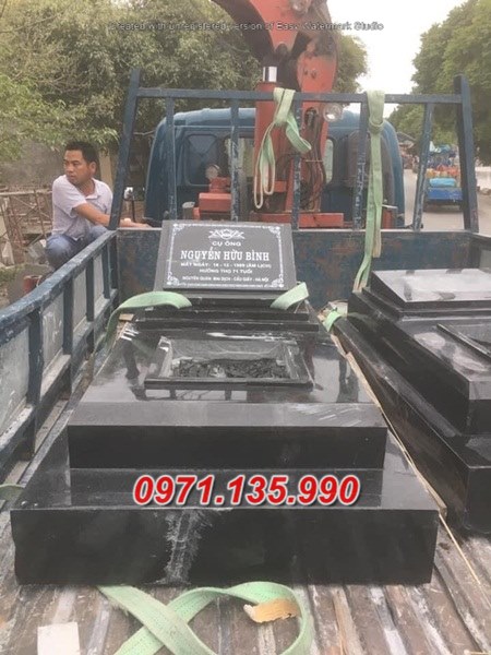 Mẫu mộ đá hoa cương đẹp bán tại ninh thuận - mộ đá để tro cốt