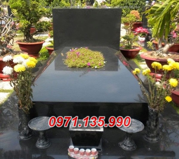 Mẫu mộ đá hoa cương đẹp bán tại huế - mộ đá để tro cốt