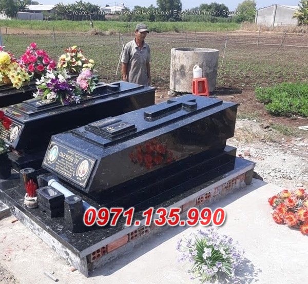 Mẫu mộ đá hoa cương đẹp bán tại huế - mộ đá để tro cốt
