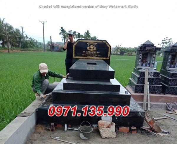 Mẫu mộ đá hoa cương đẹp bán tại huế - mộ đá để tro cốt