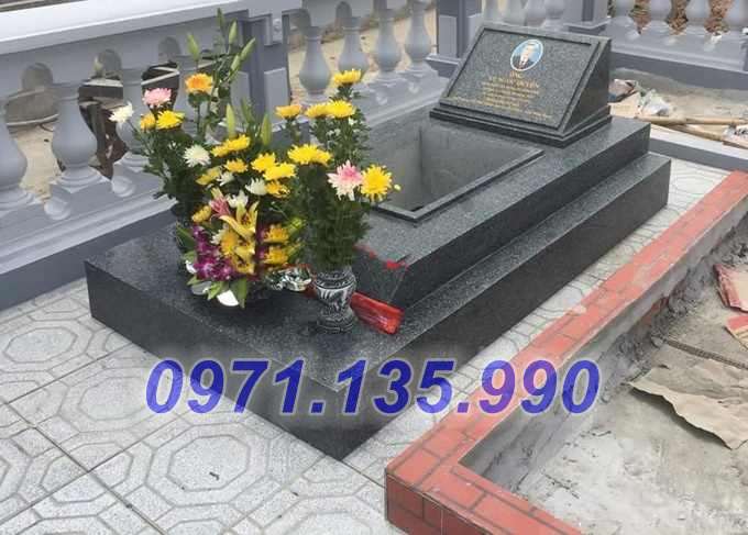 Mẫu mộ đá hoa cương đẹp bán tại thanh hoá - mộ đá