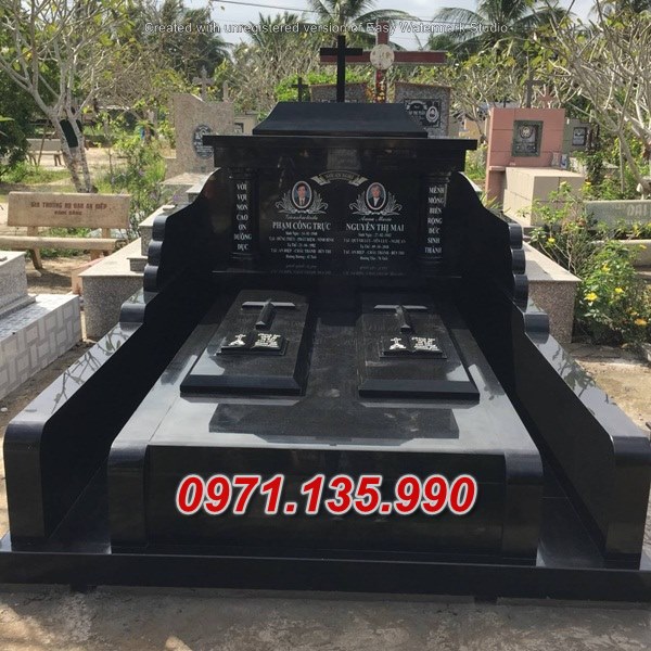 Mẫu mộ đá hoa cương đẹp bán tại quảng trị - mộ đá