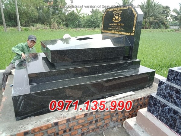 Mẫu mộ đá hoa cương đẹp bán tại quảng trị - mộ đá