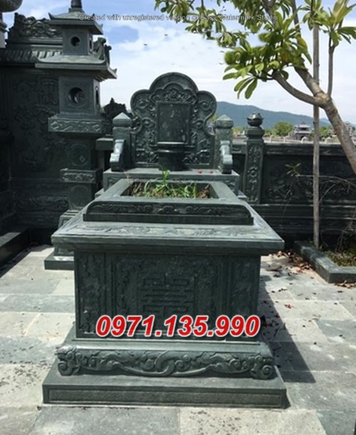 Mẫu mộ đá tam cấp để tro cốt đẹp bán tại cần thờ - mộ đá đơn giản