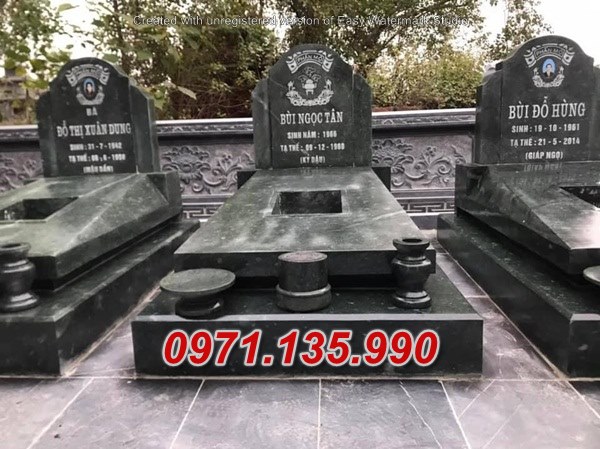 Mẫu mộ đá tam cấp để tro cốt đẹp bán tại tây ninh - mộ đá đơn giản