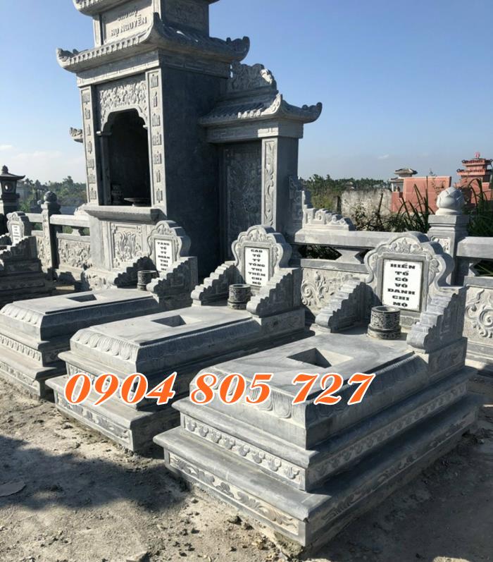 Khu lăng mộ đá tại Tiền Giang bằng đá khối giá tốt năm 2023
