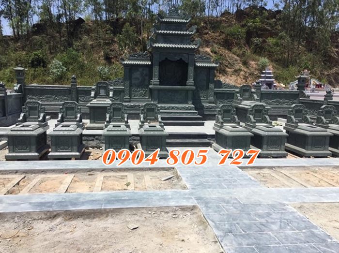 Khu lăng mộ đá tại Tiền Giang bằng đá khối giá tốt năm 2023