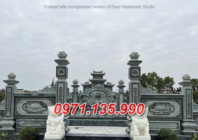 Mẫu nghĩa trang để tro cốt bằng đá đẹp bán tại vĩnh long - lăng mộ đá