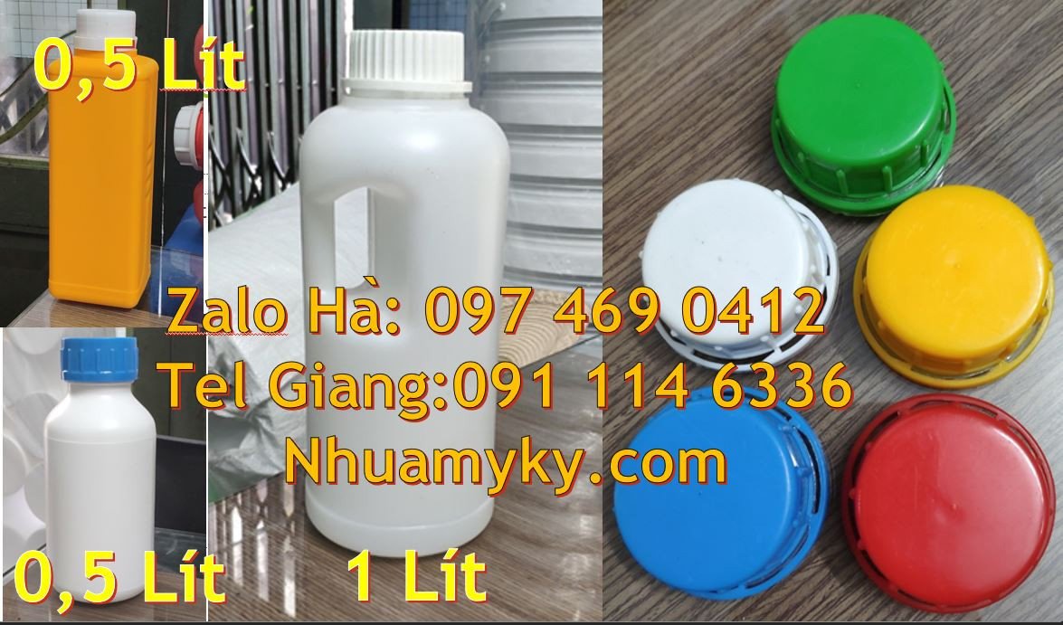 cung cấp chai nhựa 250ml.1l,chai nhựa 1l màu trắng xanh vàng,chai giá