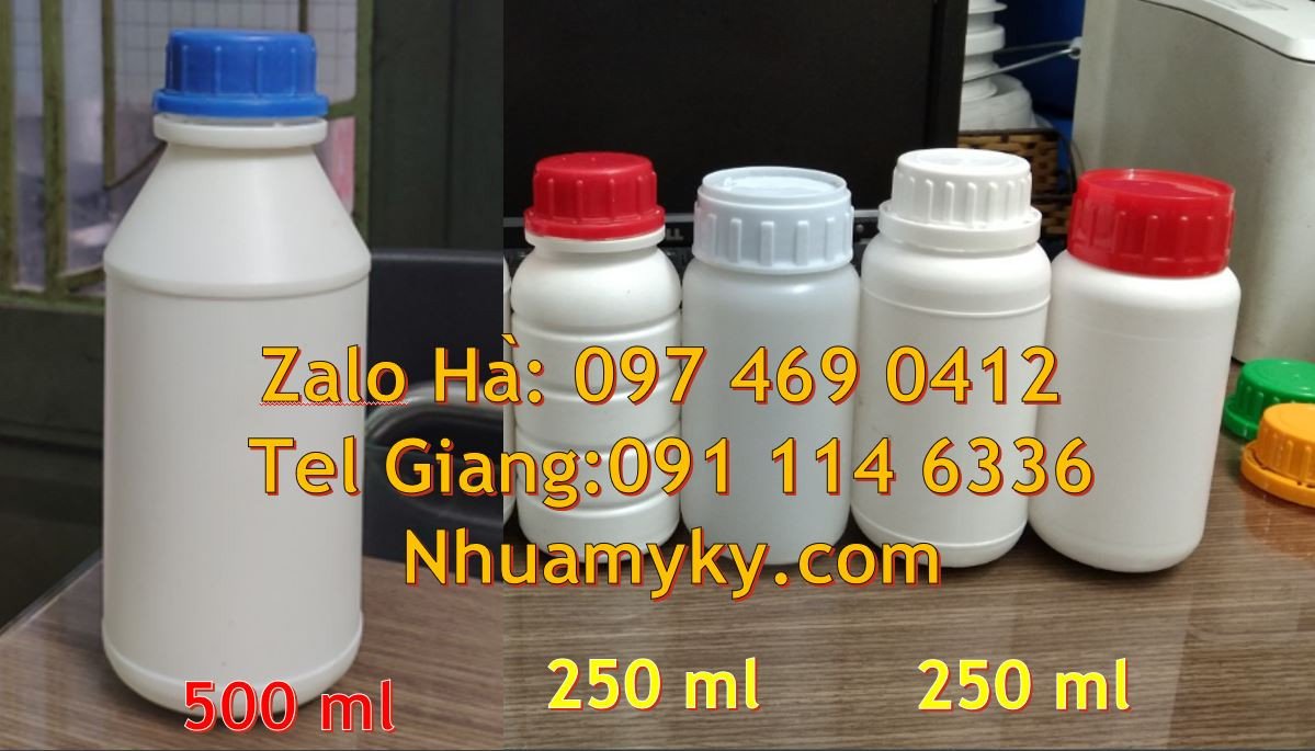 chai nhựa 100ml,chai nhựa 250ml trắng đục,chai nhựa 30ml đựng nước lau