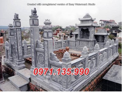 Mẫu nghĩa trang đá để tro cốt đẹp bán tại bến tre - lăng mộ dòng họ