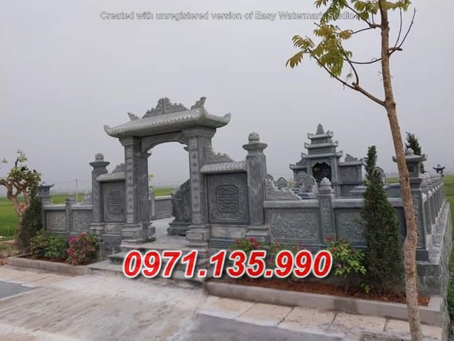 Mẫu nghĩa trang đá để tro cốt đẹp bán tại bạc liêu - nhà mồ dòng họ