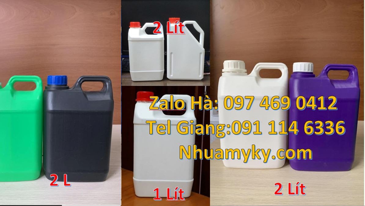 can nhựa 10l đựng dung môi,can 5l đựng nước rửa chén,can 4l đựng hóa c
