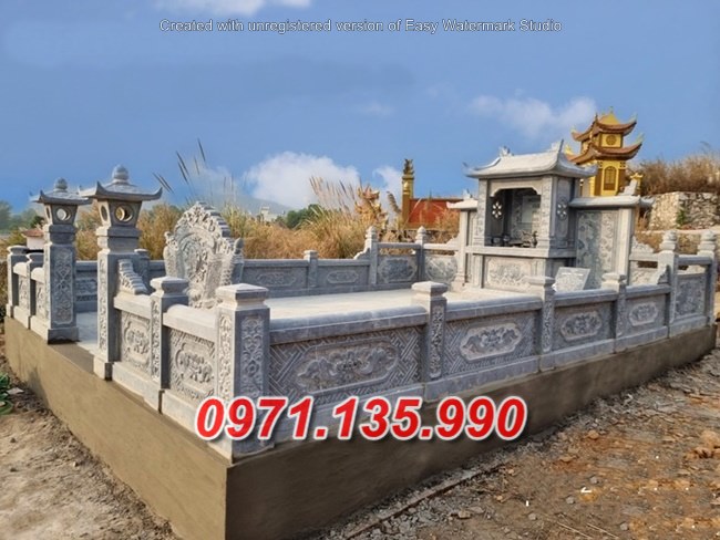 mẫu nghĩa trang đá để tro cốt đẹp bán tại tây ninh - nhà mồ gia tộc
