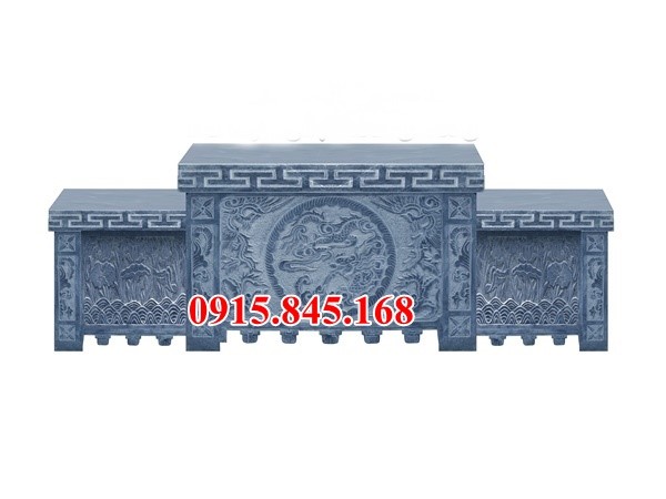 06+ Khánh hoà+ mẫu bàn lễ đá xanh rêu đẹp bán