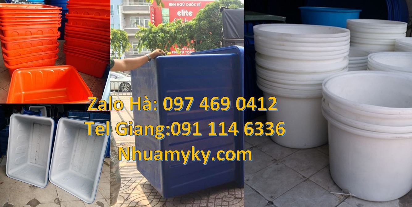 thùng nhựa tròn,thùng nhựa hình chữ nhật xanh 1000l,thùng nhựa trồng c