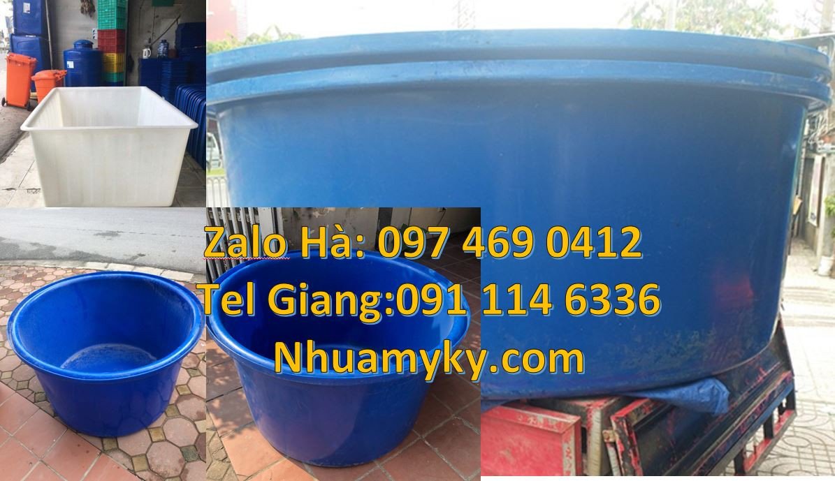 thùng nhựa tròn,thùng nhựa hình chữ nhật xanh 1000l,thùng nhựa trồng c