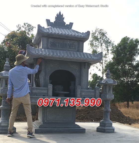 Mẫu am thờ tro cốt bằng đá đẹp bán tại bình dương - miếu thờ đá đẹp