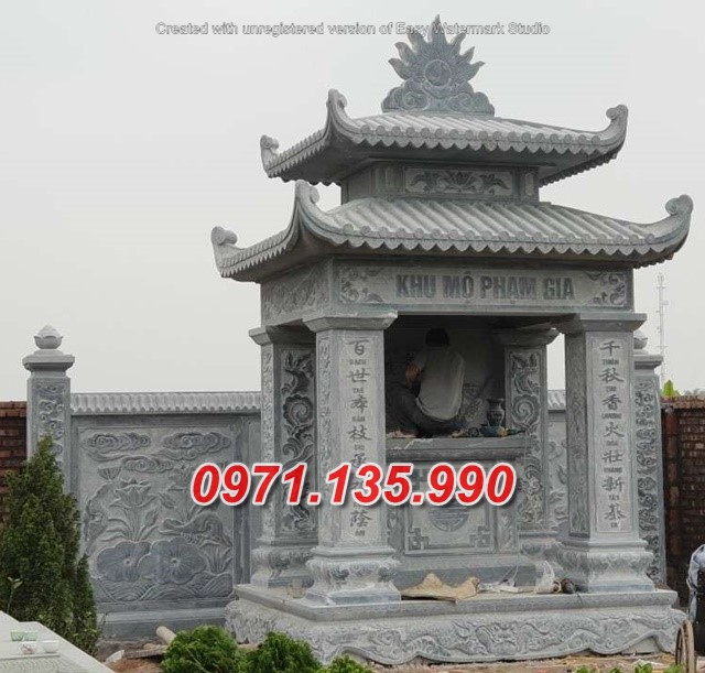 Mẫu am thờ đá để tro cốt đẹp bán tại cà mau - bàn thờ thiên
