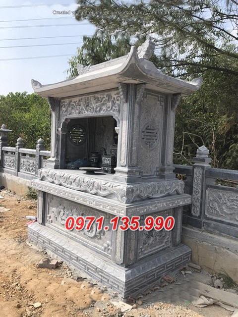 Mẫu am thờ đá để tro cốt đẹp bán tại tiền giang 687