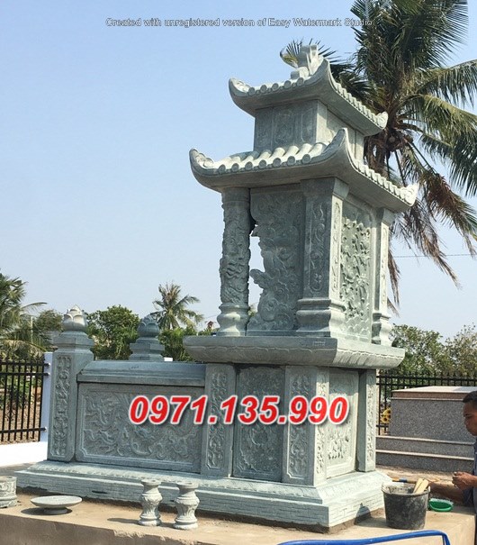 Mẫu mộ đá để tro cốt đẹp bán tại đồng nai - mộ đá quây mộ đá chụp