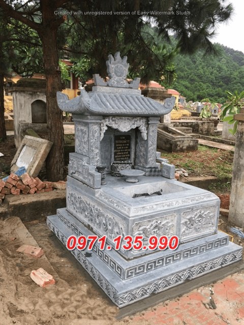 Mẫu mộ đá để tro cốt đẹp bán tại cà mau - mộ đá quây mộ đá chụp