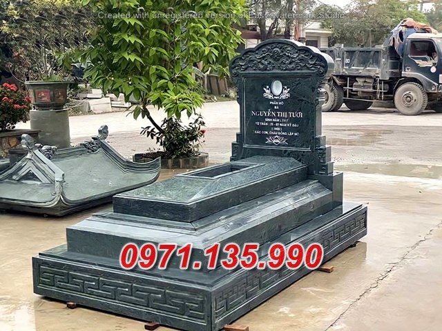 Mẫu mộ đá để tro cốt đẹp bán tại đồng tháp - mộ đá quây mộ đá chụp