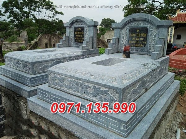 Mẫu mộ đá để tro cốt đẹp bán tại đồng tháp - mộ đá quây mộ đá chụp