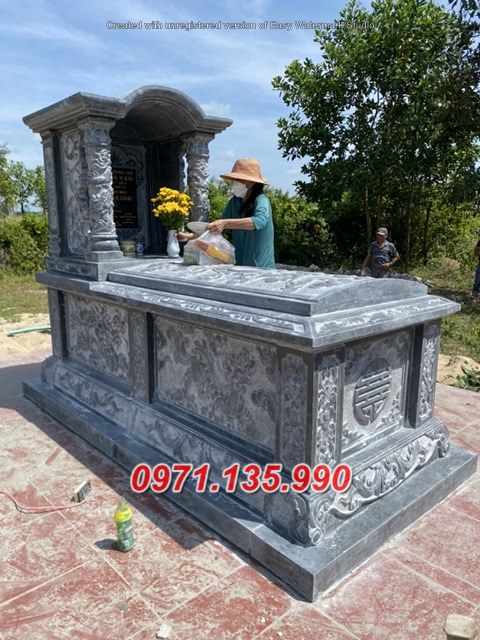 Mẫu mộ đá để tro cốt đẹp bán tại trà vinh - mộ đá quây mộ đá chụp