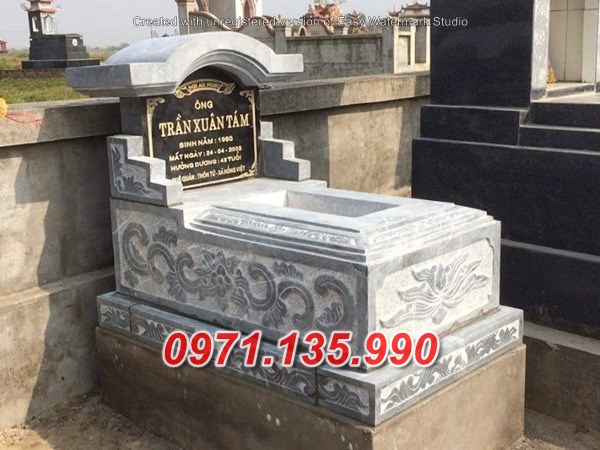 Mẫu mộ đá để tro cốt đẹp bán tại tiền giang