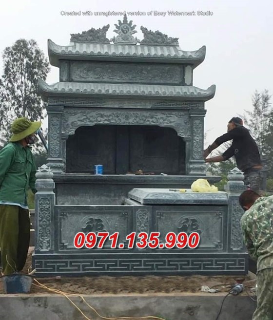 Mẫu mộ đá để tro cốt đẹp bán tại Bình Thuận - mộ đá đơn giản