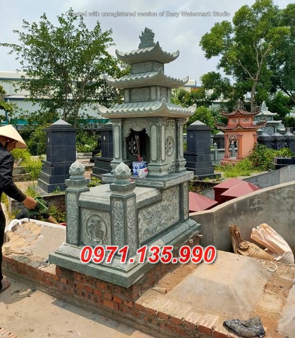 Mẫu mộ đá để tro cốt đẹp bán tại Bình Thuận - mộ đá đơn giản