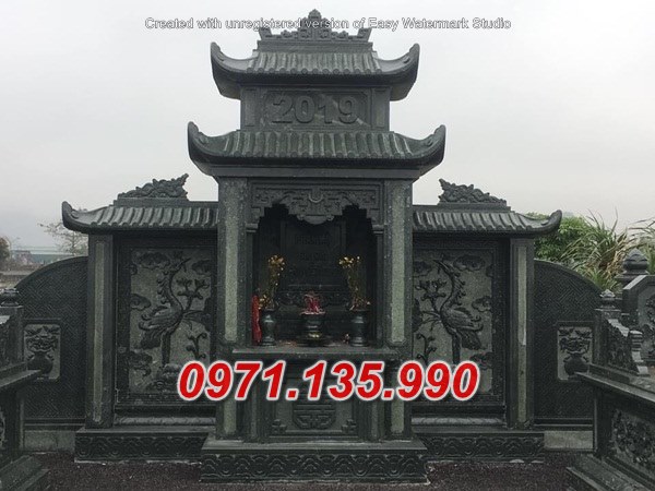 Mẫu miếu thờ thần linh bằng đá đẹp bán tại đồng nai - bàn thờ thiên