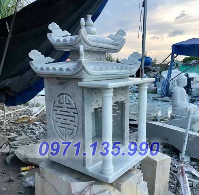 Mẫu miếu thờ thần linh bằng đá đẹp bán tại cần thơ - bàn thờ thiên
