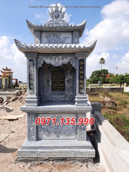 Mẫu miếu thờ thần linh bằng đá đẹp bán tại bạc liêu - bàn thờ thiên