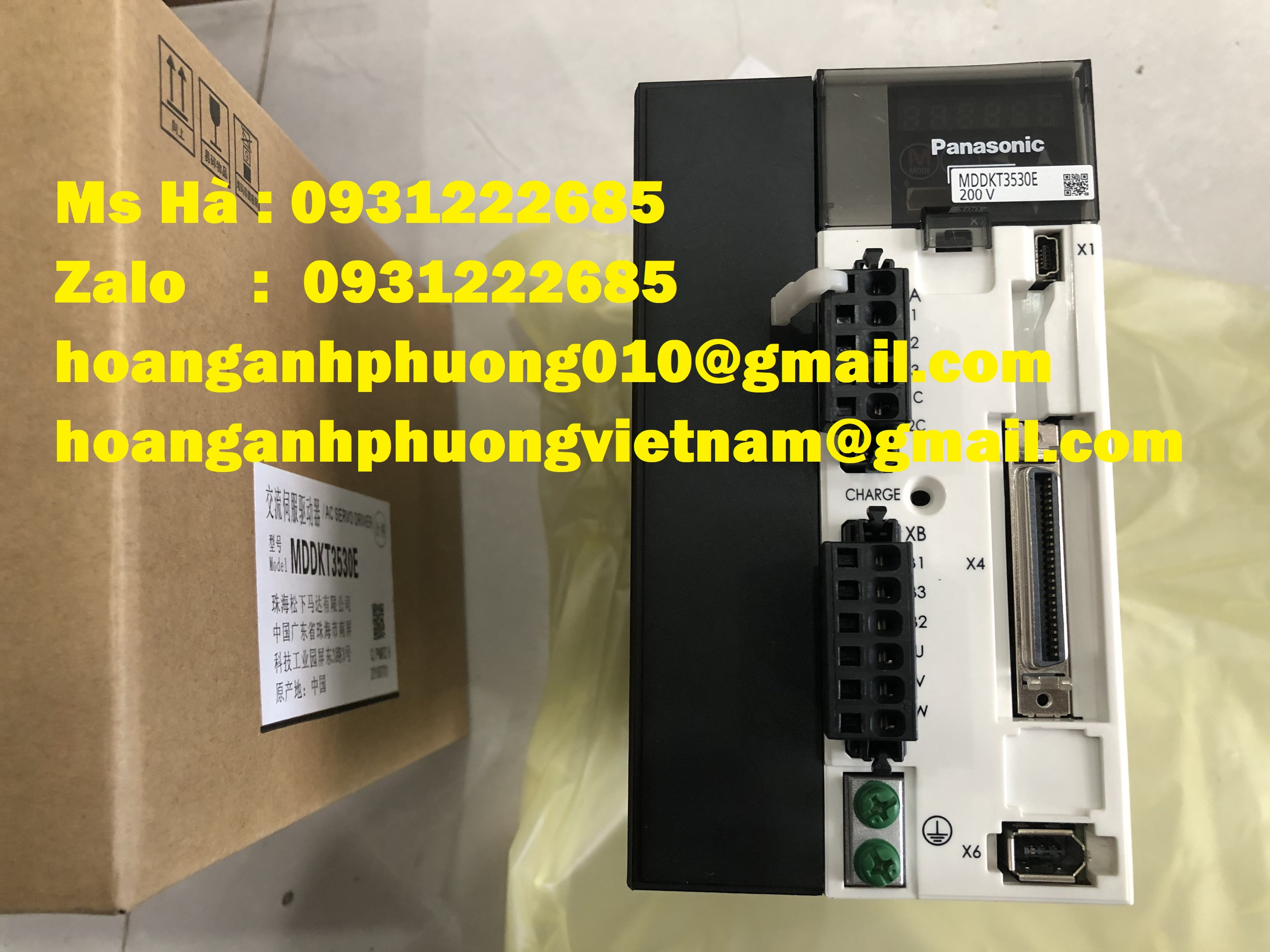 PANASONIC hàng nhập khẩu servo mới MDDKT3530E