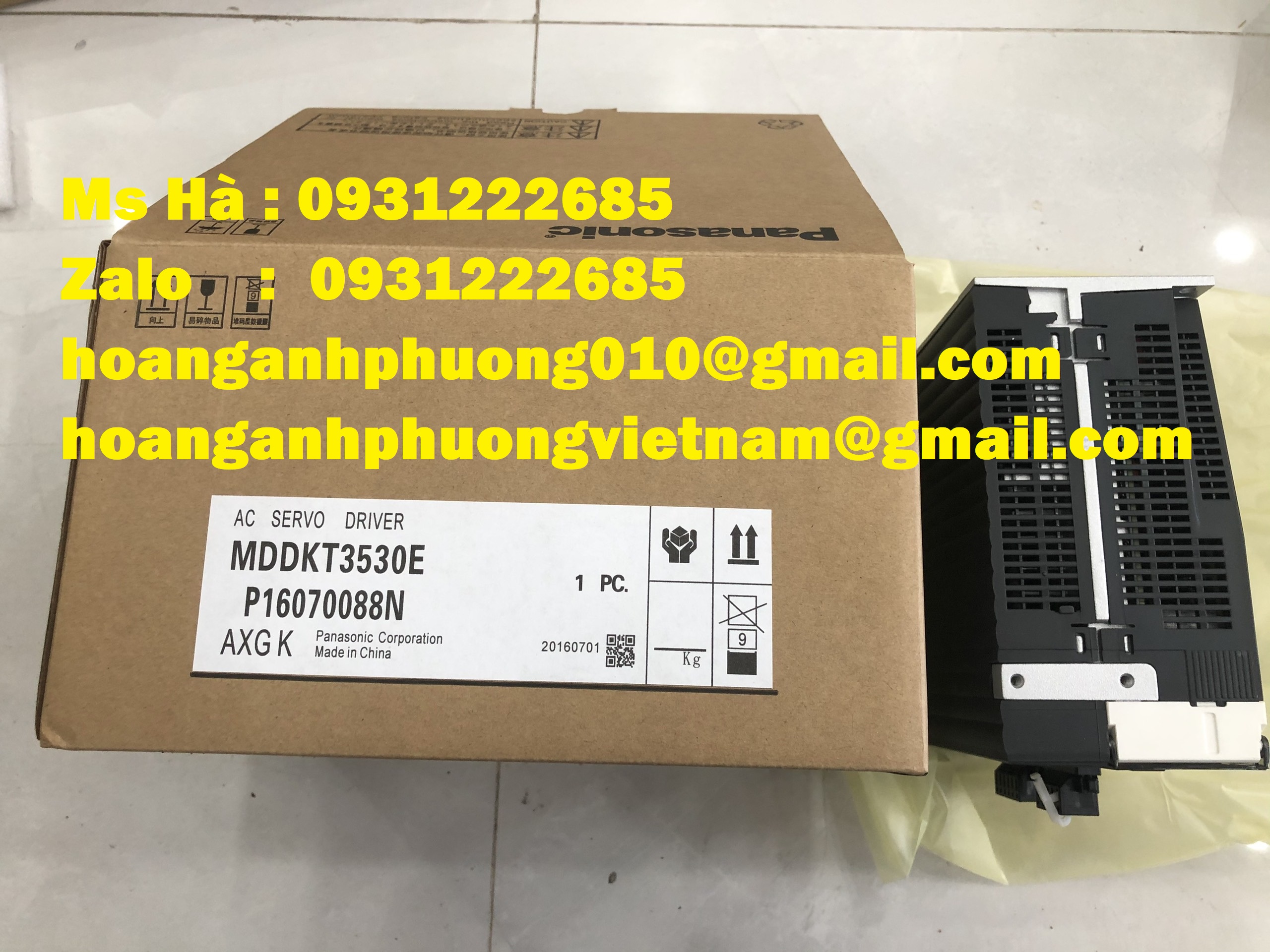 PANASONIC hàng nhập khẩu servo mới MDDKT3530E