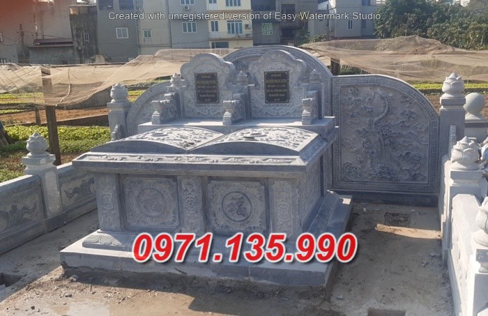 Mẫu mộ đá để tro cốt đẹp bán tại ninh thuận - nhà mồ bằng đá