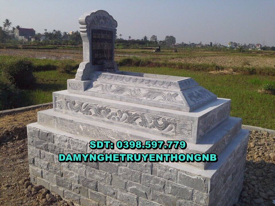 Những ngôi mộ tam cấp đá nguyên khối đẹp nhất được lắp đặt đồng nai