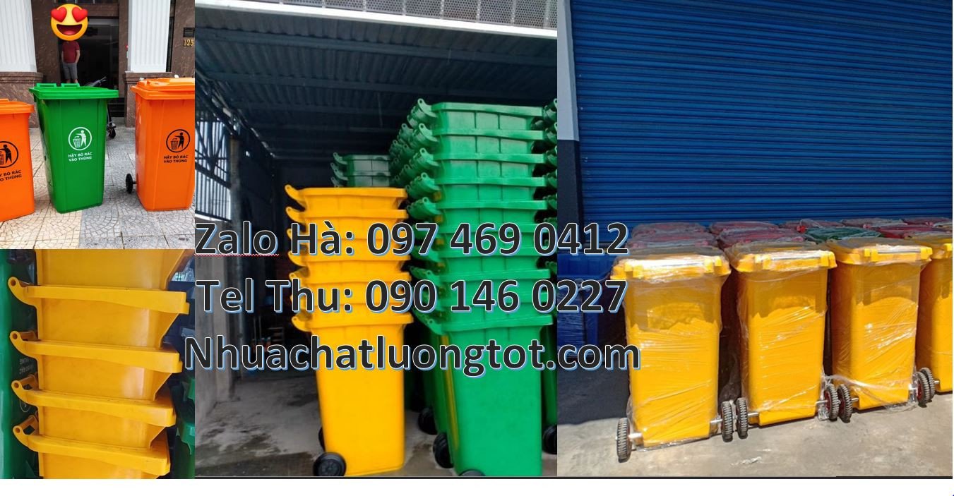 thùng rác 120l 240l giá rẻ,thùng rác 240l nắp hở,thùng rác 120l bập bê