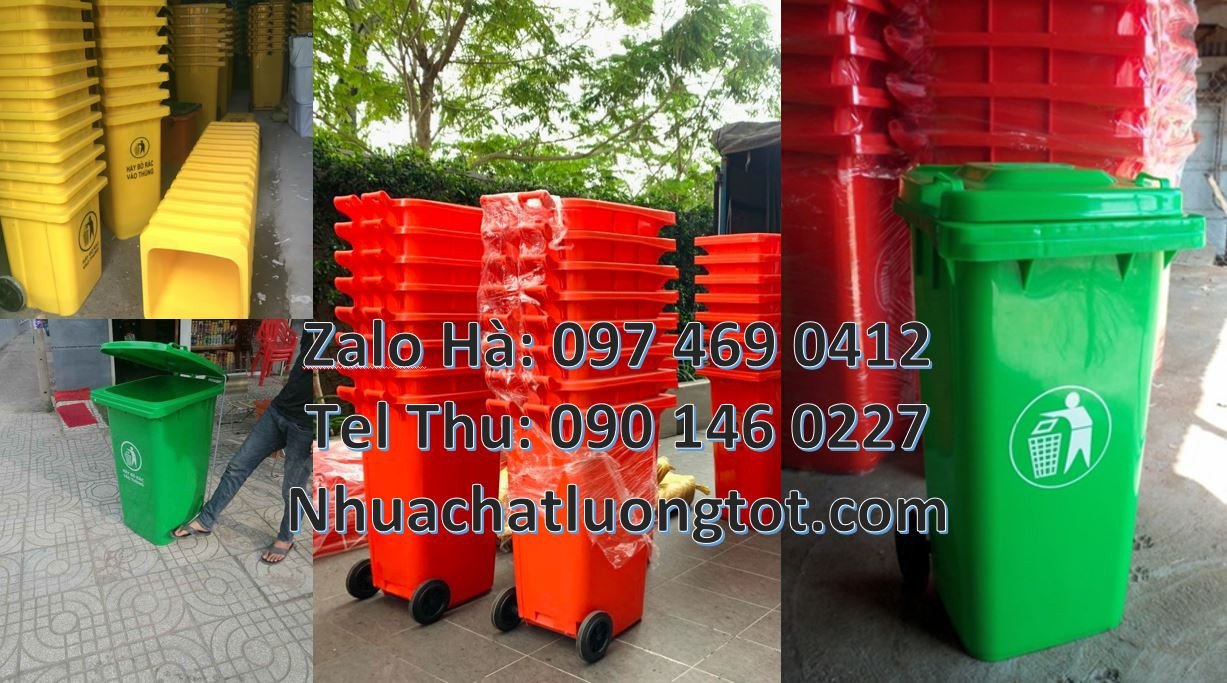 thùng rác 120l 240l giá rẻ,thùng rác 240l nắp hở,thùng rác 120l bập bê