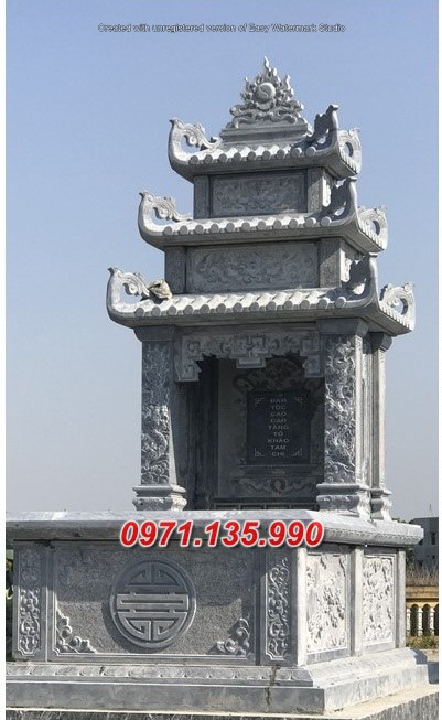 Mẫu mộ đá đôi để tro cốt đẹp bán tại thái bình - mộ đôi bán hải dương